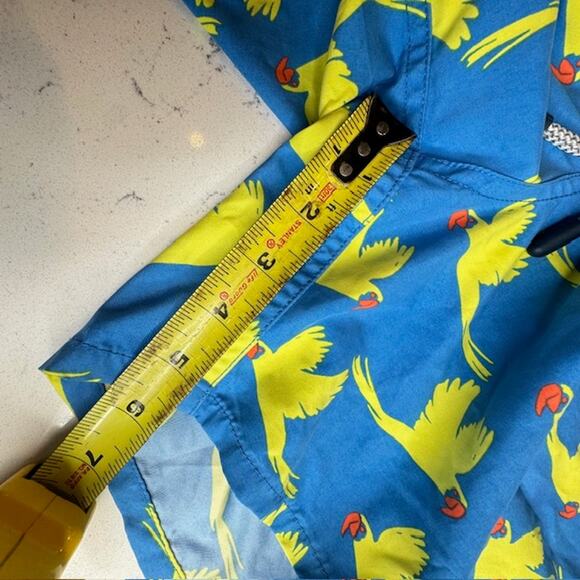 TOM & TEDDY Flying Parrots UPF 50 Swim Shorts Medium - Picture 11 of 11